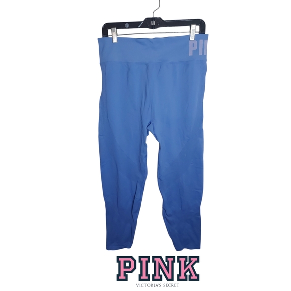 PINK Victoria's Secret Blue Tights - Picture 1 of 9